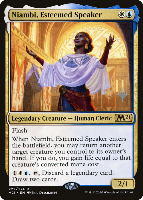Niambi, Esteemed Speaker (PPM21-222P) - rare