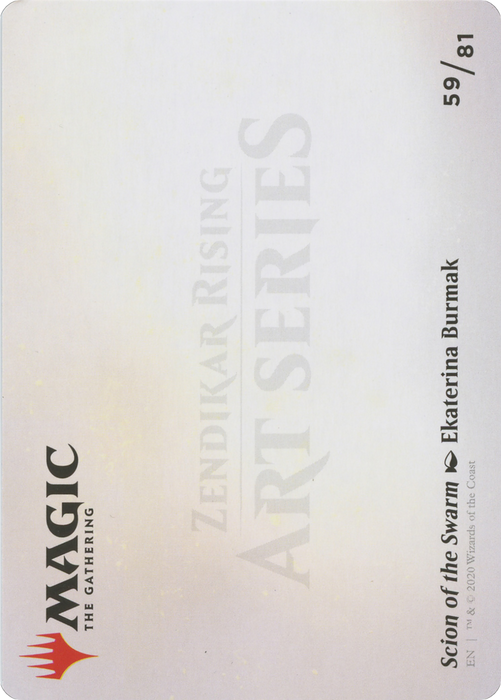 Scion of the Swarm // Scion of the Swarm (AZNR-059) - common (Borderless)