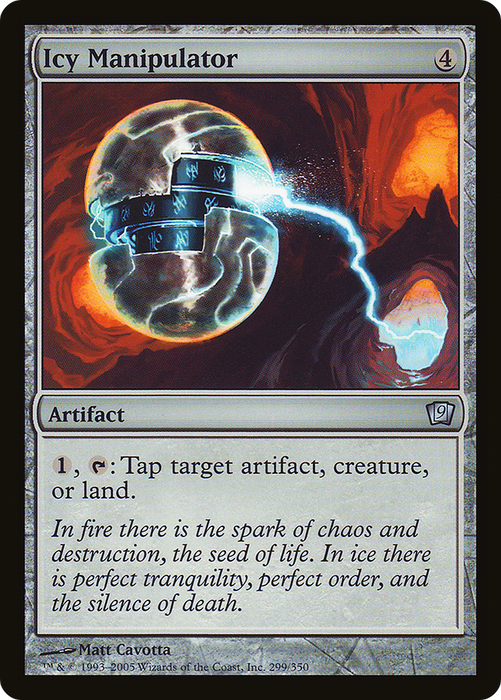 Icy Manipulator (9ED-299★) - uncommon - Foil