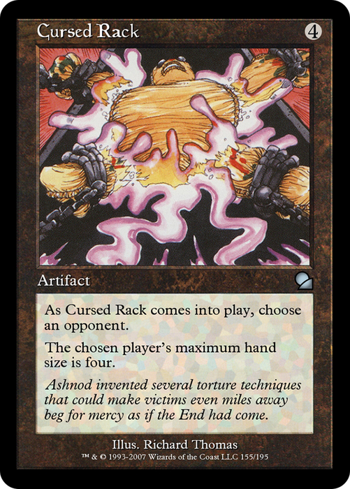 Cursed Rack (ME1-155) - uncommon - Foil