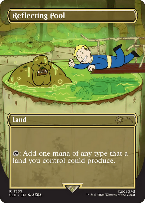 Reflecting Pool (SLD-1535) - rare (Borderless)