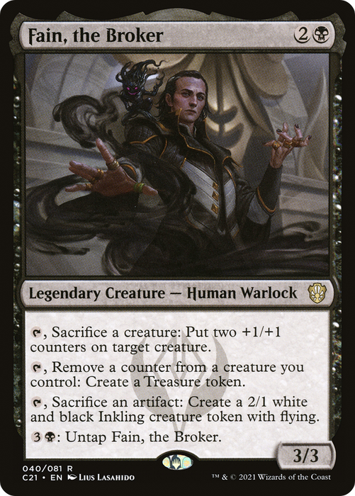 Fain, the Broker (C21-040) - rare