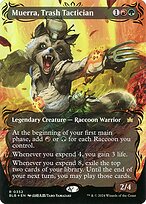 Muerra, Trash Tactician (BLB-352) - rare: (Showcase) (Borderless) - Foil