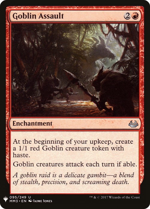 Goblin Assault (LIST-MM3-95) - uncommon