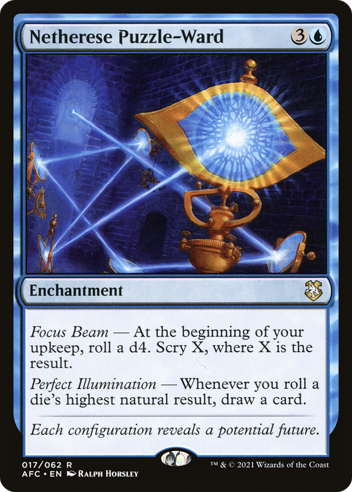Netherese Puzzle-Ward (AFC-017) - rare