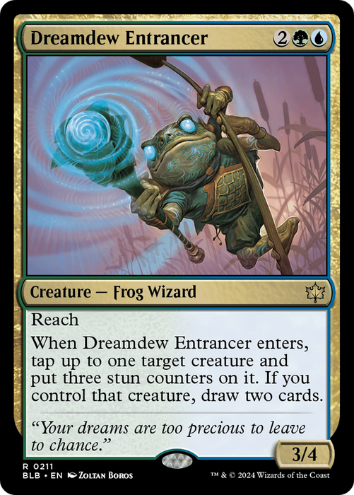 Dreamdew Entrancer (BLB-211) - rare - Foil