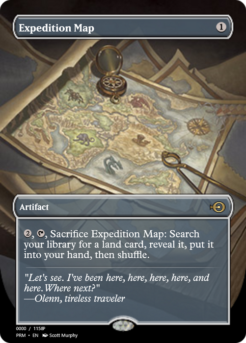 Expedition Map (PRM-82800) - rare - Foil