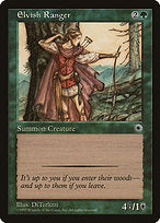 Elvish Ranger (POR-165) - common