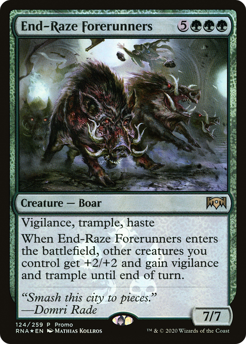 End-Raze Forerunners (MEDIA-124★) - rare - Foil