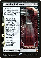 Phyrexian Scriptures (PRE-100S) - mythic - Foil
