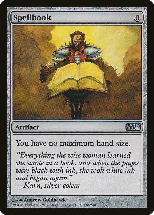 Spellbook (M10-220) - uncommon - Foil