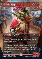 Goblin King (WPN-004) - rare (Borderless) - Foil