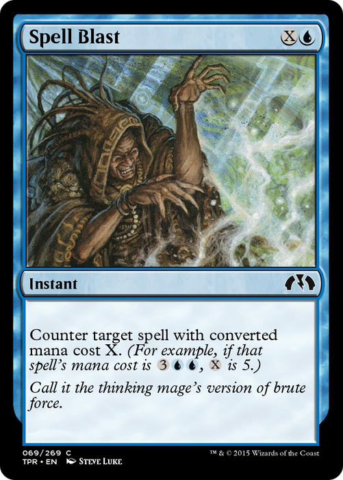Spell Blast (TPR-069) - common - Foil