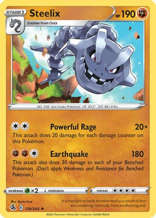 Steelix (139/264) - DE  - Rare