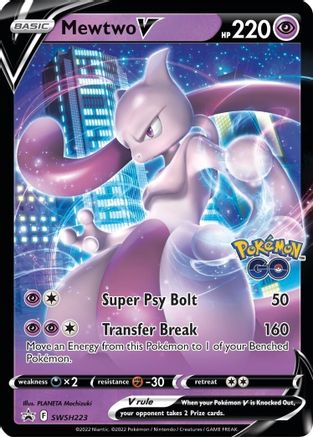 Mewtwo V (SWSH223) - SSSPC  - Promo - Holofoil