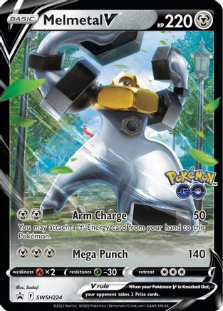 Melmetal V (SWSH224) - SSSPC  - Promo - Holofoil