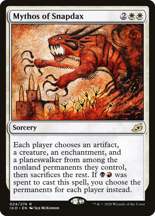 Mythos of Snapdax (IKO-024) - rare