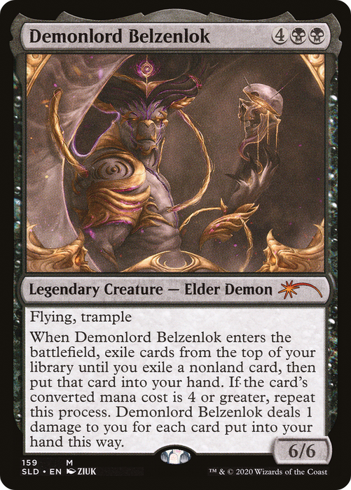 Demonlord Belzenlok (SLD-159) - mythic - Foil