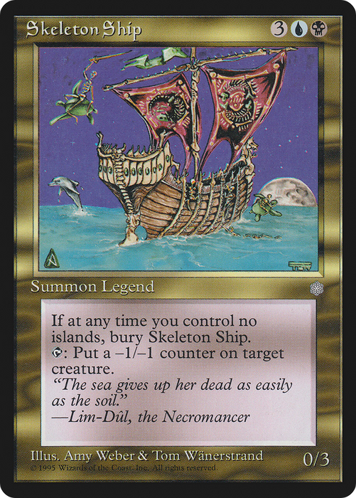 Skeleton Ship (ICE-301) - rare