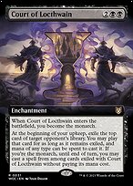Court of Locthwain (WOC-031) - rare: (Extended Art)