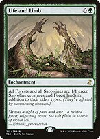 Life and Limb (TSR-215) - rare - Foil