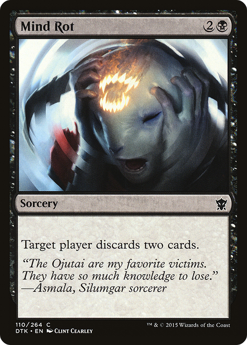 Mind Rot (DTK-110) - common - Foil