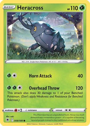 Heracross (008/189) - SAR  - Common