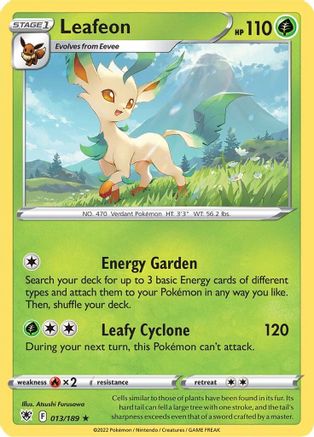 Leafeon (013/189) - SAR  - Rare