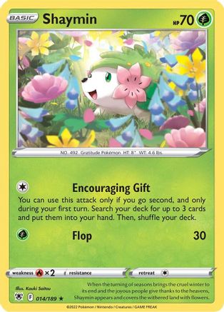 Shaymin (014/189) - SAR  - Rare