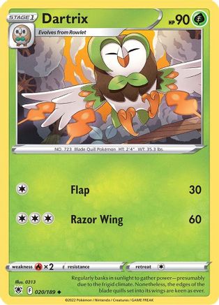 Dartrix (020/189) - SAR  - Uncommon