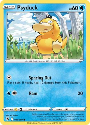 Psyduck (028/189) - SAR  - Common - Reverse Holofoil