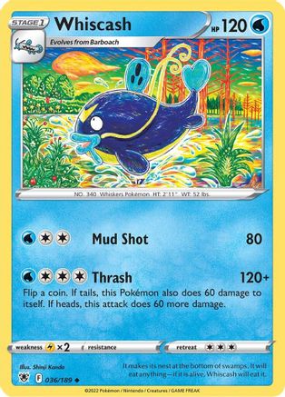 Whiscash (036/189) - SAR  - Uncommon