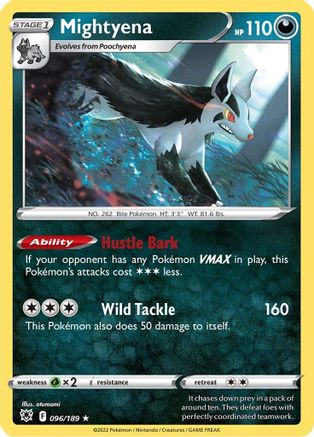 Mightyena (096/189) - SAR  - Rare