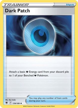 Dark Patch (139/189) - SAR  - Uncommon - Reverse Holofoil