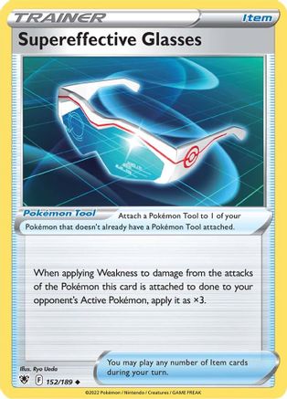 Supereffective Glasses (152/189) - SAR  - Uncommon - Reverse Holofoil