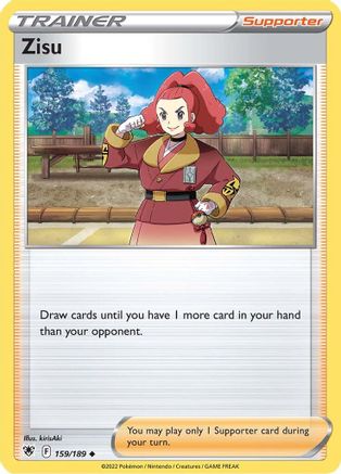 Zisu (159/189) - SAR  - Uncommon - Reverse Holofoil