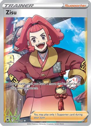 Zisu (Full Art) (189/189) - SAR  - Ultra Rare - Holofoil