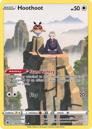 Hoothoot (TG12/TG30) - SARTG  - Ultra Rare - Holofoil