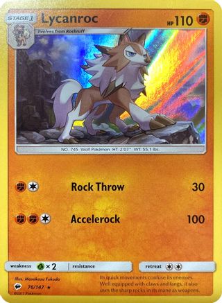 Lycanroc (076/147) - MCP  - Promo - Holofoil