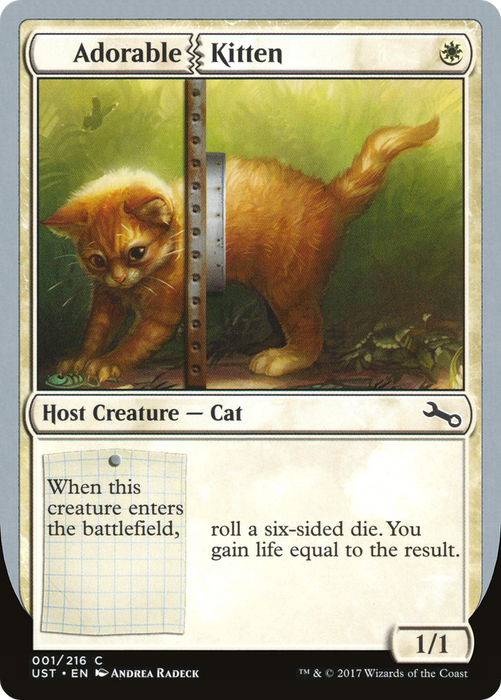 Adorable Kitten (UST-001) - common