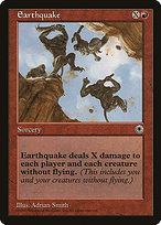 Earthquake (POR-124) - rare