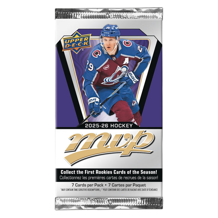 2025-26 Hockey - Upper Deck MVP - Paquet - Retail (anglais)