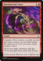 Burning Sun's Fury (MOM-133) - common