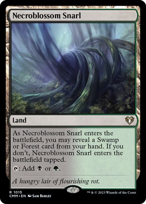 Necroblossom Snarl (CMM-1015) - rare