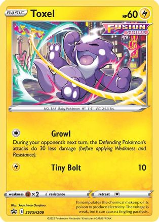 Toxel (SWSH209) - SSSPC  - Promo - Holofoil