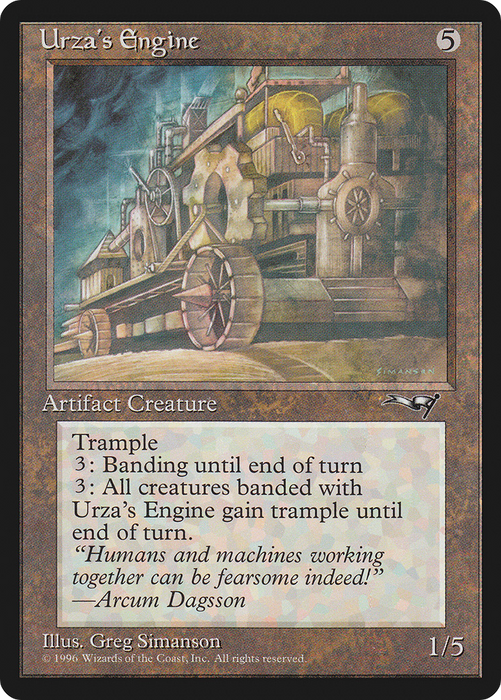 Urza's Engine (ALL-135) - uncommon