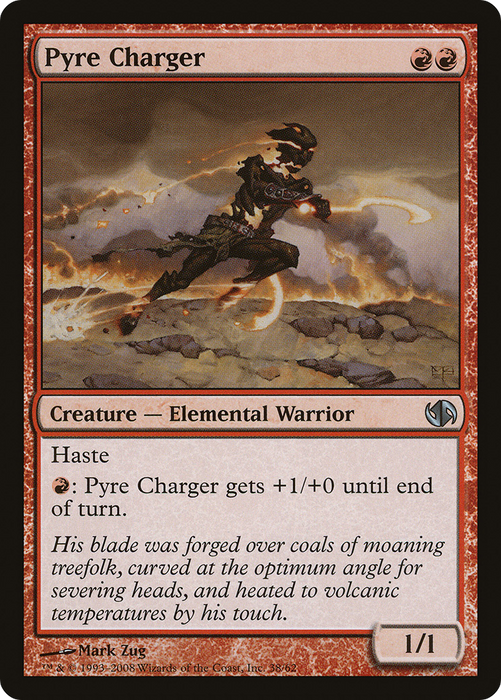 Pyre Charger (DD2-038) - uncommon
