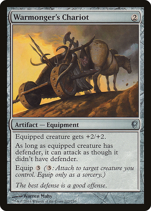Warmonger's Chariot (CNS-207) - uncommon - Foil