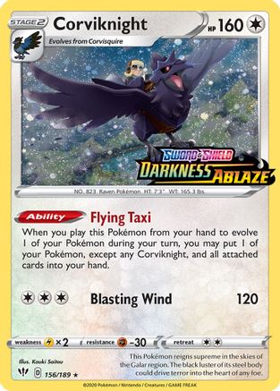 Corviknight (156/189) - MCP  - Promo - Holofoil