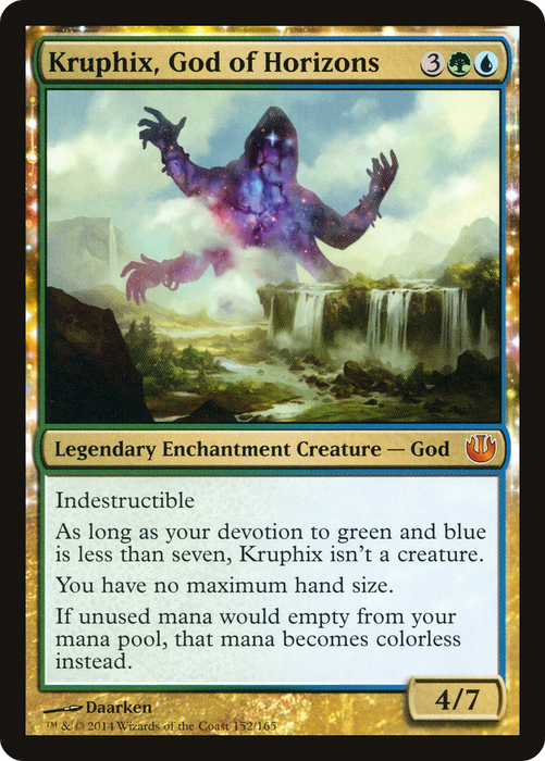 Kruphix, God of Horizons (JOU-152) - mythic: (enchantment) - Foil